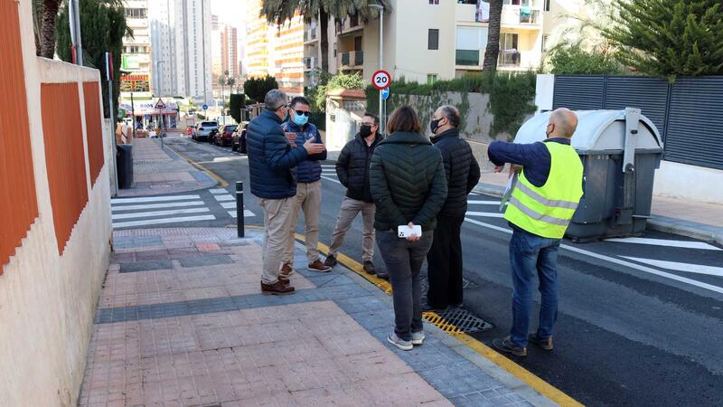Benidorm carries out infrastructure renovation and improvement works on Roma Avenue