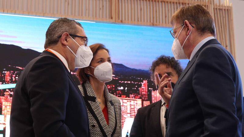 El Benidorm Fest, protagonista en la visita oficial de la ministra de Turisme i el president Puig a l