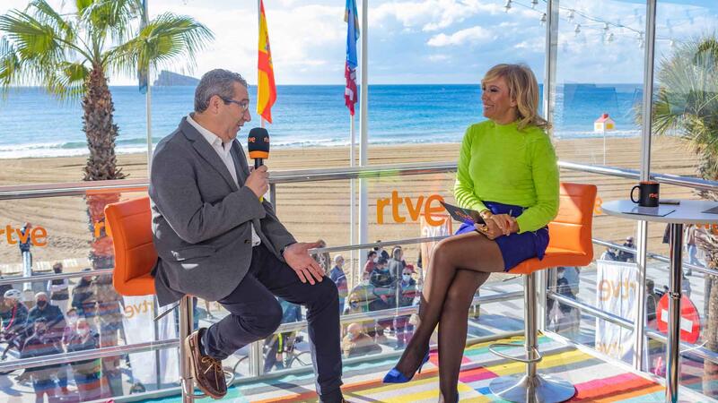 Benidorm, protagonist of RTVE programming during BenidormFest week