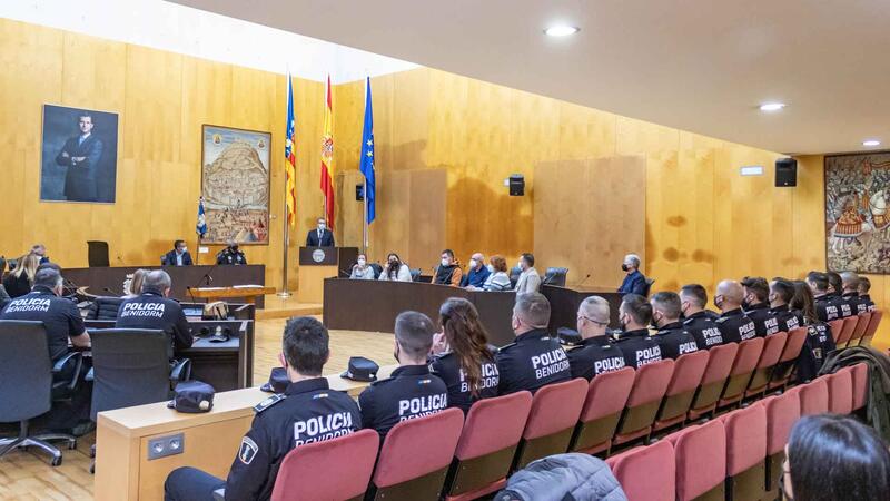 16 new agents join Benidorm Local Police