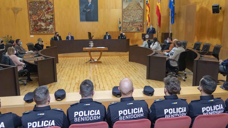 16 new agents join Benidorm Local Police