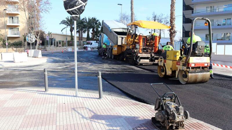 Benidorm concludes the conditioning of a plot in Salt de l