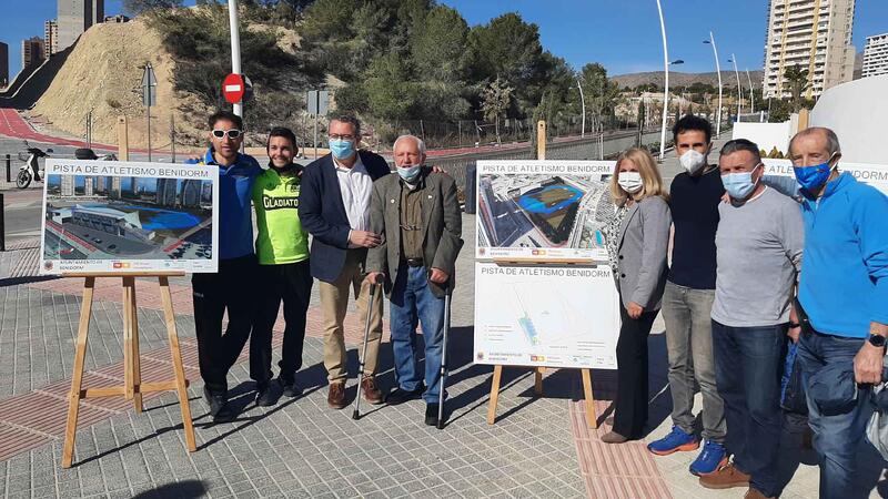 Benidorm tendrá una nueva pista de atletismo homologada en el sector 2/1 Poniente para volver a ser referencia en competiciones deportivas