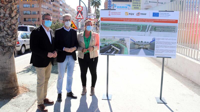 Toni Pérez i el conseller Arcadi España anuncien l