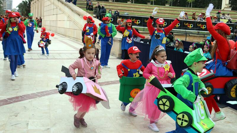 Els més xicotets de Benidorm es bolquen amb el Carnestoltes Infantil