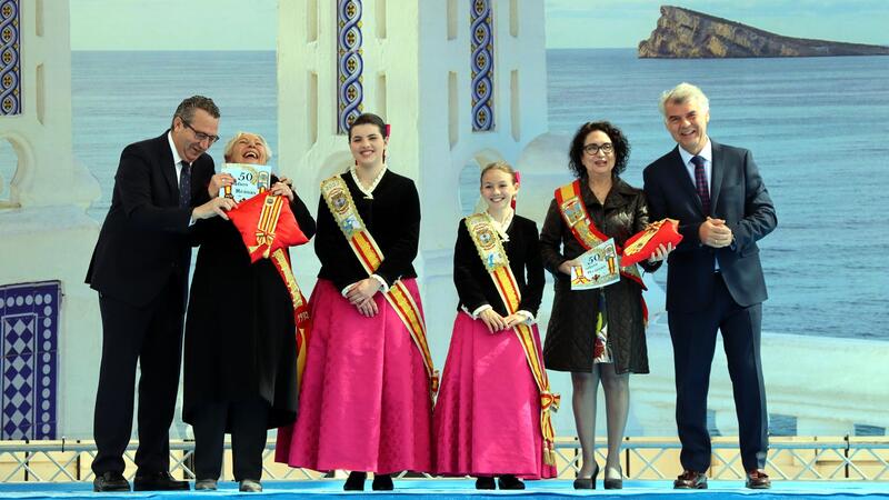 Benidorm conmemora los 50 años de Reinas de les Festes Majors Patronals