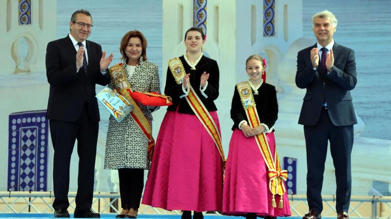 Benidorm conmemora los 50 años de Reinas de les Festes Majors Patronals