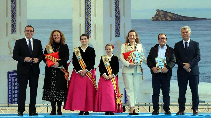 Benidorm conmemora los 50 años de Reinas de les Festes Majors Patronals