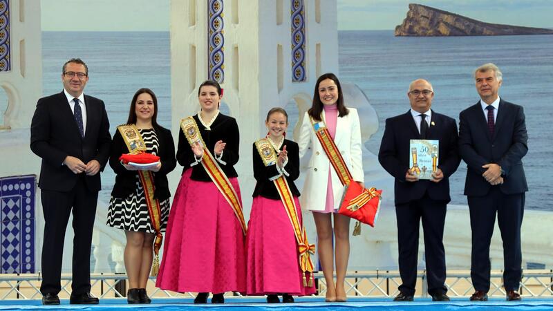Benidorm conmemora los 50 años de Reinas de les Festes Majors Patronals