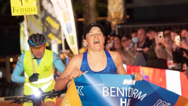 Evening of records, the evening of Benidorm Half