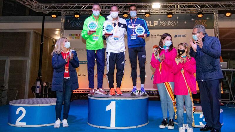 Evening of records, the evening of Benidorm Half