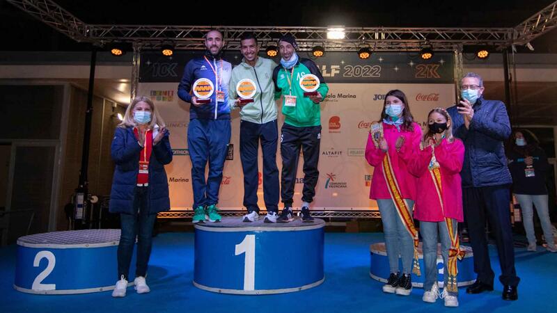 Evening of records, the evening of Benidorm Half