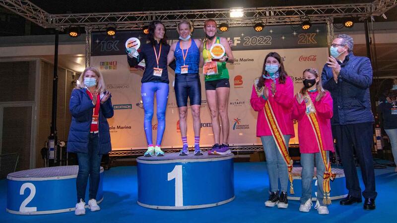 Evening of records, the evening of Benidorm Half