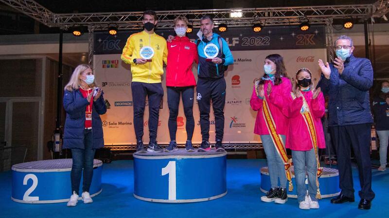 Evening of records, the evening of Benidorm Half