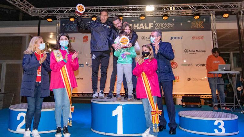 Evening of records, the evening of Benidorm Half