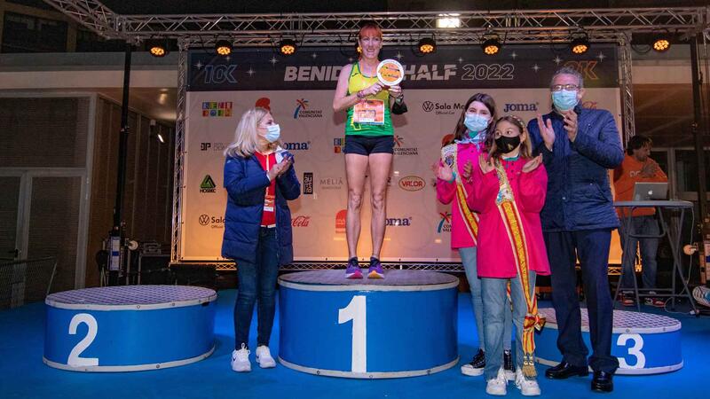 Evening of records, the evening of Benidorm Half