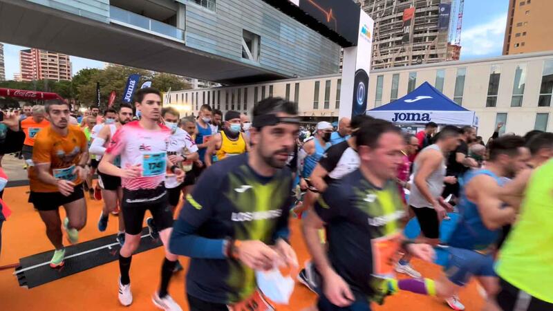 Evening of records, the evening of Benidorm Half