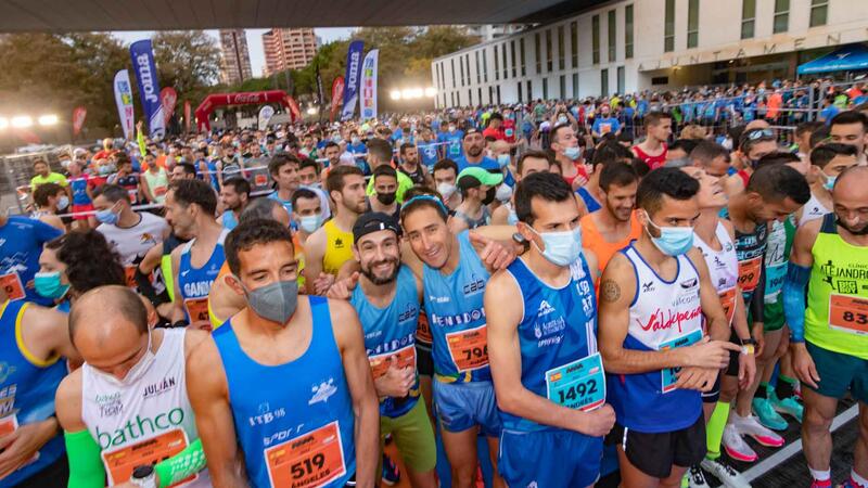 Evening of records, the evening of Benidorm Half