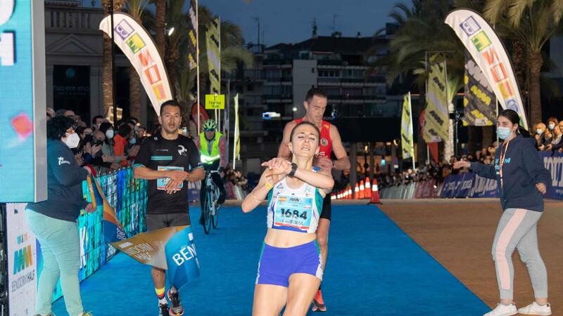 Evening of records, the evening of Benidorm Half