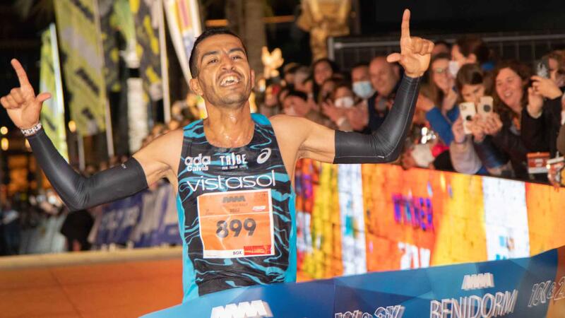 Evening of records, the evening of Benidorm Half