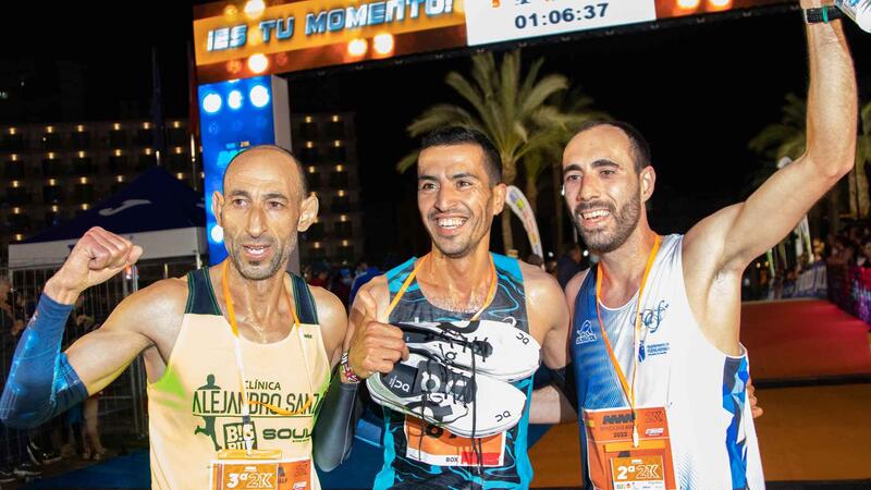 Evening of records, the evening of Benidorm Half