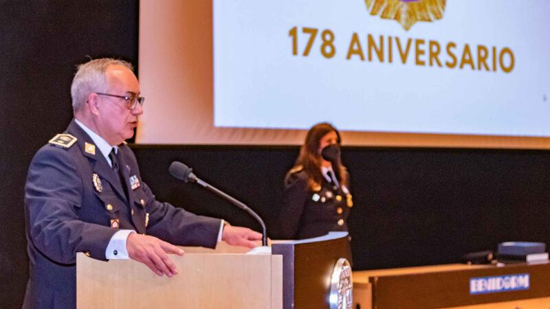 Benidorm commemorates the 178th anniversary of its Local Police