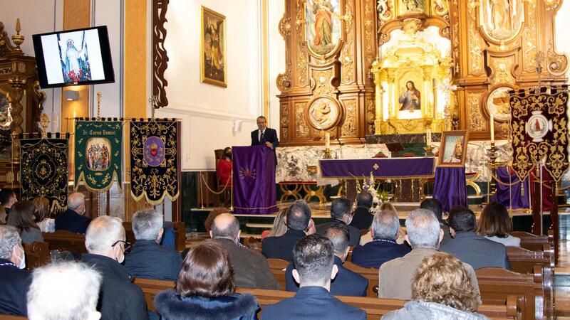 Benidorm inicia los actos de la Semana Santa con el pregón, a cargo de Jaime Jesús Pérez