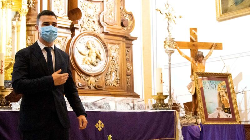Benidorm inicia los actos de la Semana Santa con el pregón, a cargo de Jaime Jesús Pérez