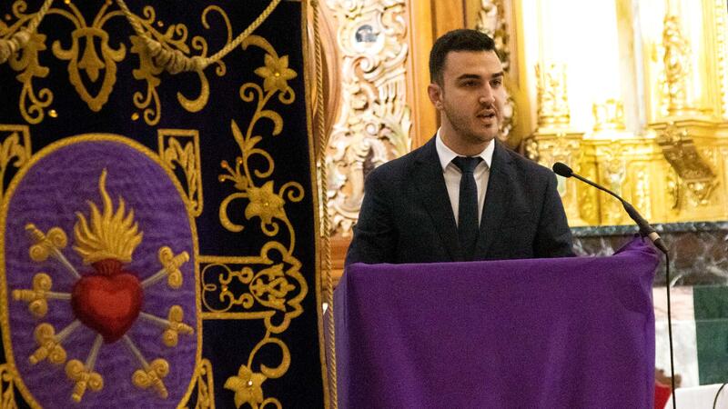 Benidorm inicia los actos de la Semana Santa con el pregón, a cargo de Jaime Jesús Pérez