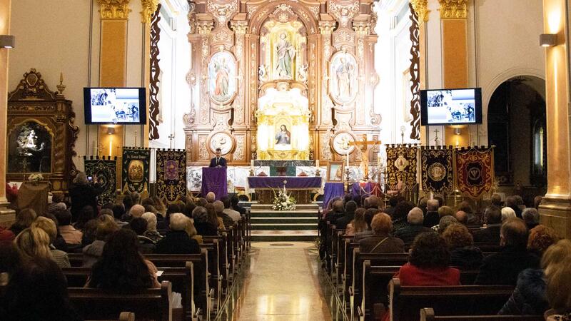 Benidorm inicia los actos de la Semana Santa con el pregón, a cargo de Jaime Jesús Pérez