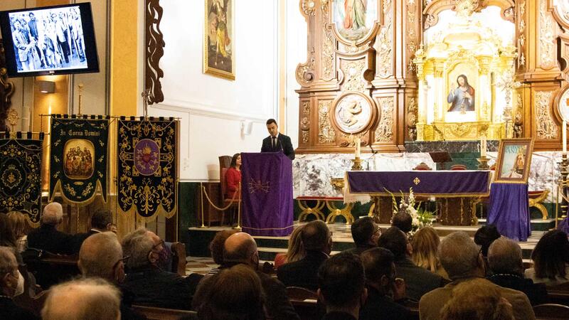 Benidorm inicia los actos de la Semana Santa con el pregón, a cargo de Jaime Jesús Pérez
