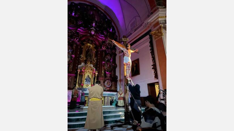 The Passion recalls the Christ