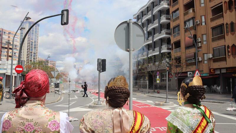 Les Falles disparen la mascletà que va ser ajornada al març per les condicions meteorològiques