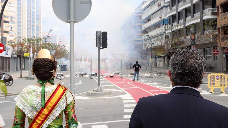Les Falles disparen la mascletà que va ser ajornada al març per les condicions meteorològiques