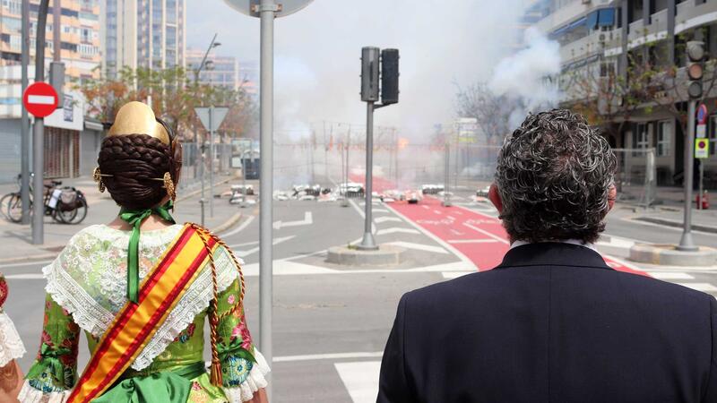 Les Falles disparen la mascletà que va ser ajornada al març per les condicions meteorològiques