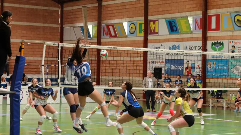 El CV Platges de Benidorm, subcampió del Campionat Autonòmic juvenil de voleibol femení