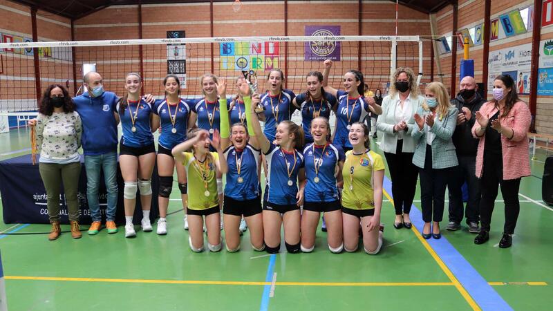 El CV Platges de Benidorm, subcampió del Campionat Autonòmic juvenil de voleibol femení