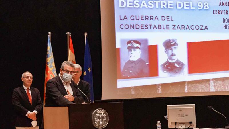 Benidorm reivindica la figura del Condestable Zaragoza, héroe de la Guerra de Cuba
