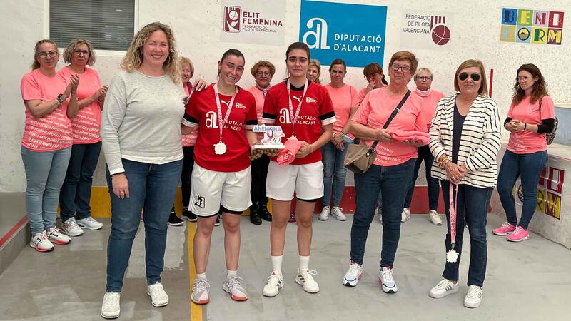 Irene and Mar beat Ana and Amparo in the 1st Pilota Valenciana Anémona Trophy