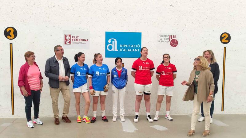 Irene and Mar beat Ana and Amparo in the 1st Pilota Valenciana Anémona Trophy