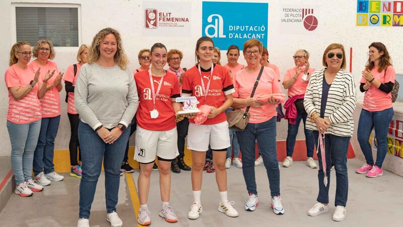 Irene and Mar beat Ana and Amparo in the 1st Pilota Valenciana Anémona Trophy