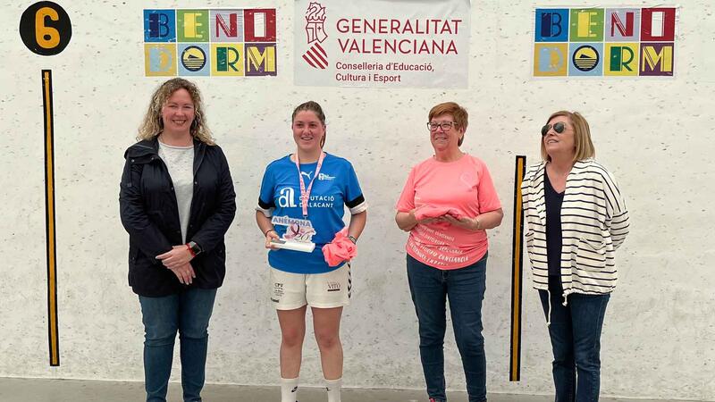 Irene and Mar beat Ana and Amparo in the 1st Pilota Valenciana Anémona Trophy
