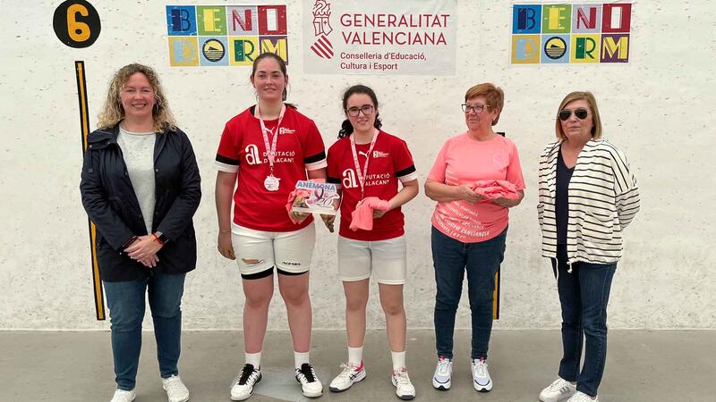 Irene and Mar beat Ana and Amparo in the 1st Pilota Valenciana Anémona Trophy