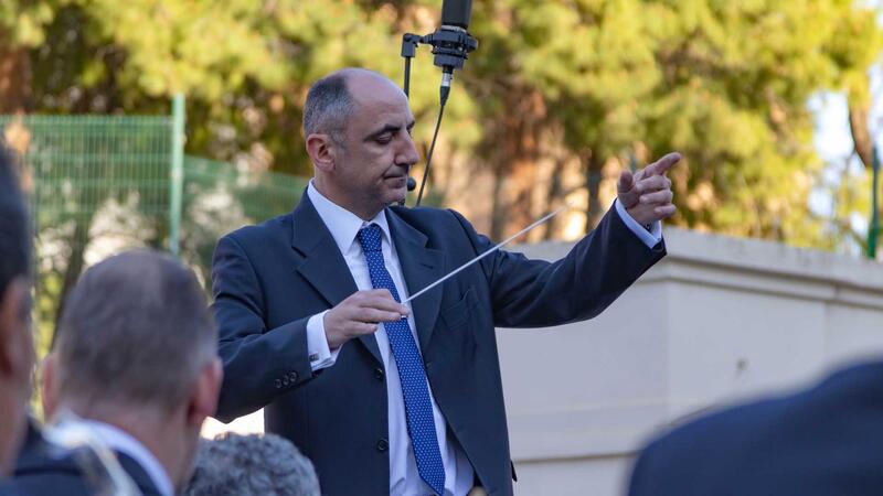 Homenaje a Pere Maria Orts i Bosch de la SM l’Illa de Benidorm en su centenario