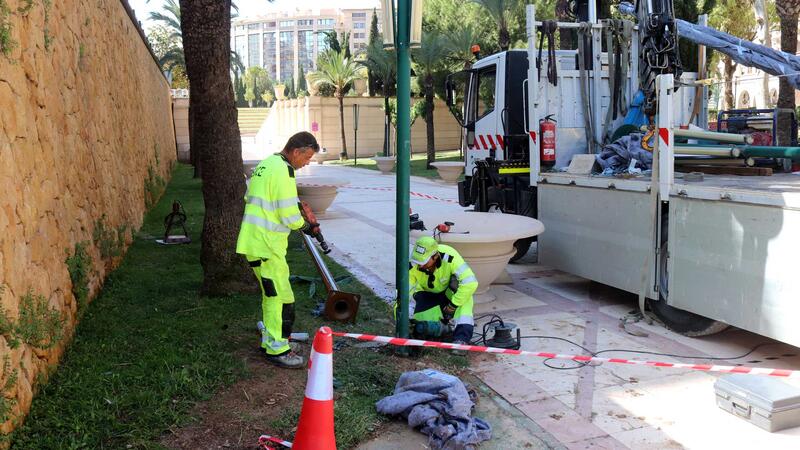 Benidorm renews all the lights in Parque de l