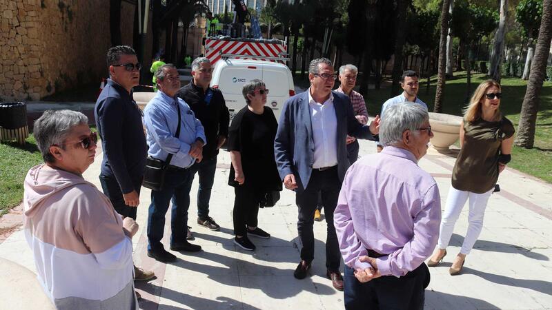 Benidorm renews all the lights in Parque de l