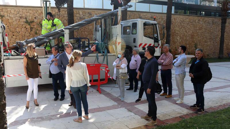 Benidorm renews all the lights in Parque de l