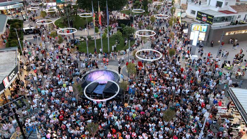 Benidorm gives all its support to Chanel and Eurovision contest