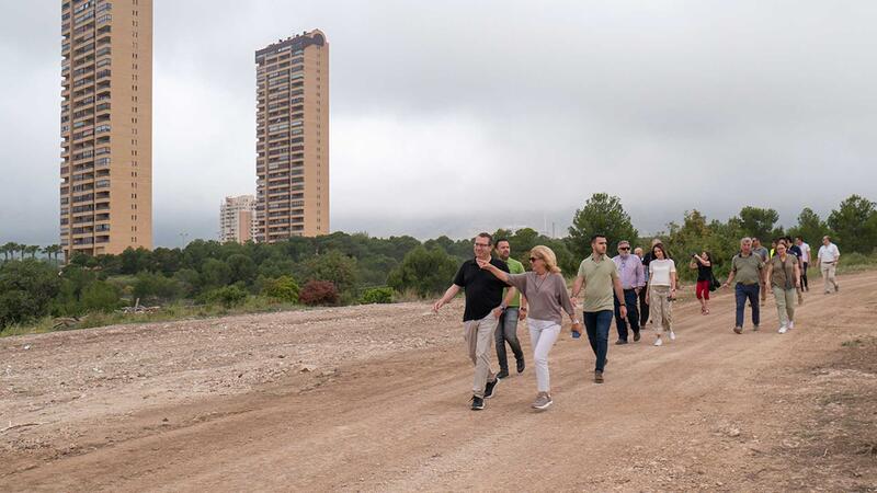 Benidorm consolida el Moralet com un gran anell verd per a connectar la trama urbana