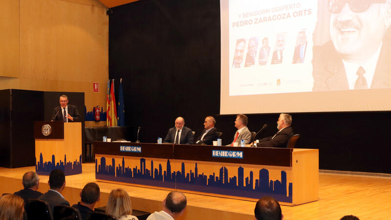 La mesa redonda ‘Y despertó Benidorm’ aborda la figura de Pedro Zaragoza desde la perspectiva turística, urbanística y familiar
